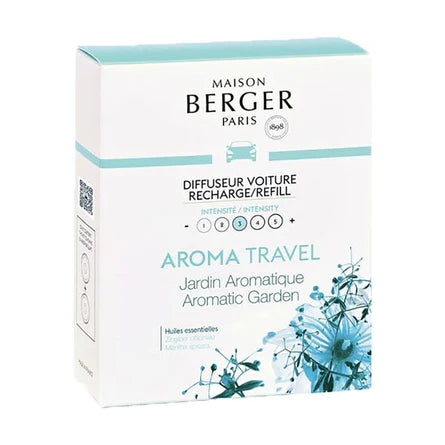 Maison Berger - Anti Odour Car Diffuser Refill - Aroma Travel