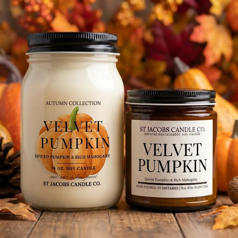 Velvet Pumpkin Soy Candle