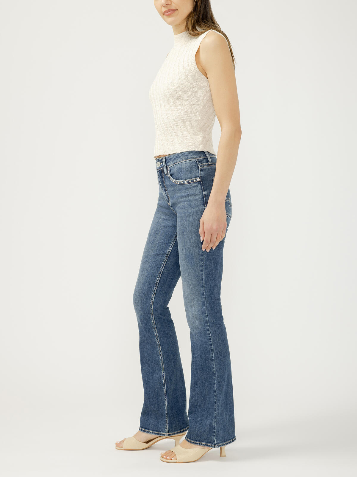 Avery High Rise Bootcut Jeans