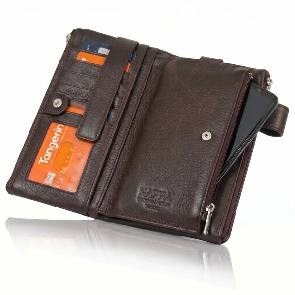 Evelyn wallet - Brown