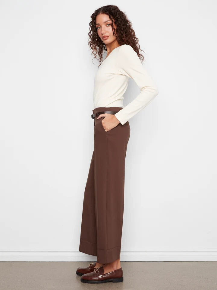 Dressy Casual Belted Pant