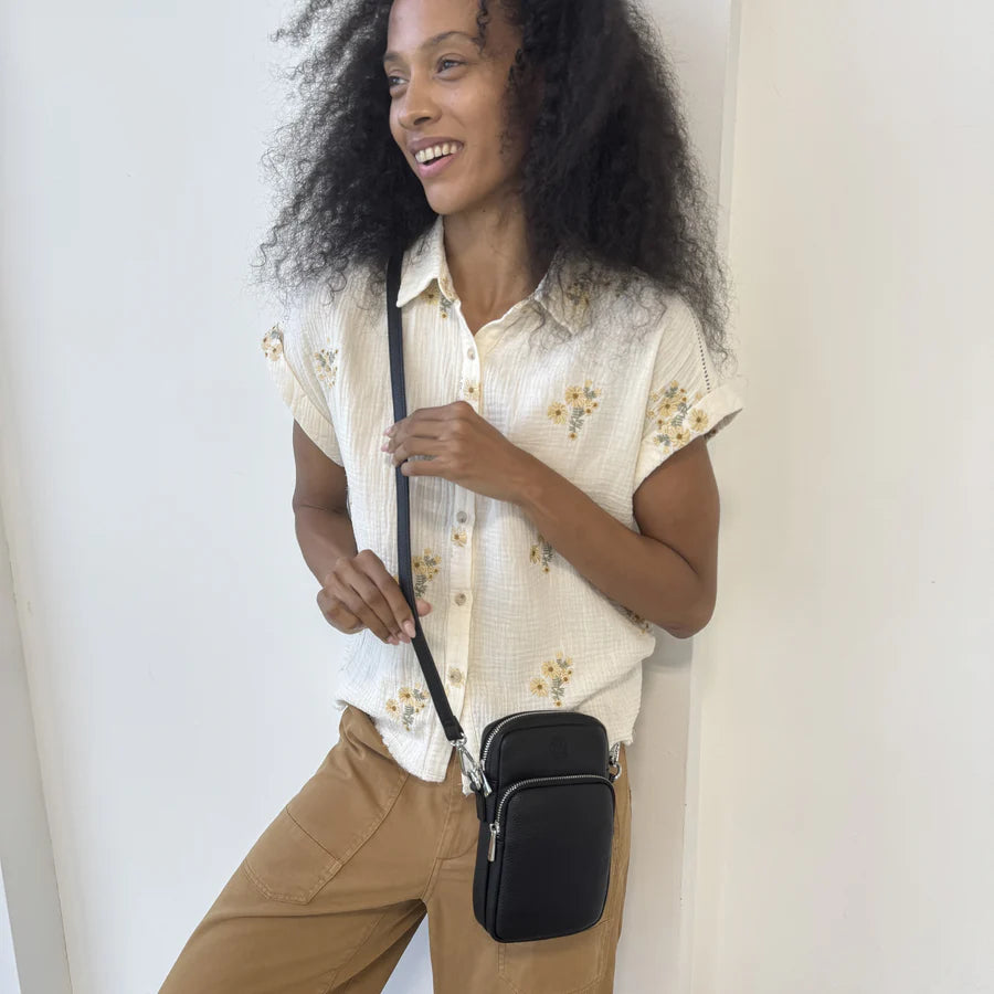 Gina Mini Crossbody bag - black