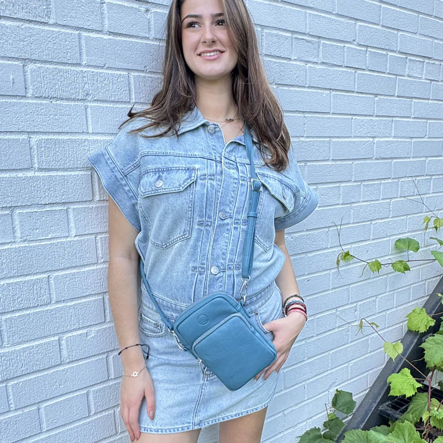 Gina Mini Crossbody bag - blue