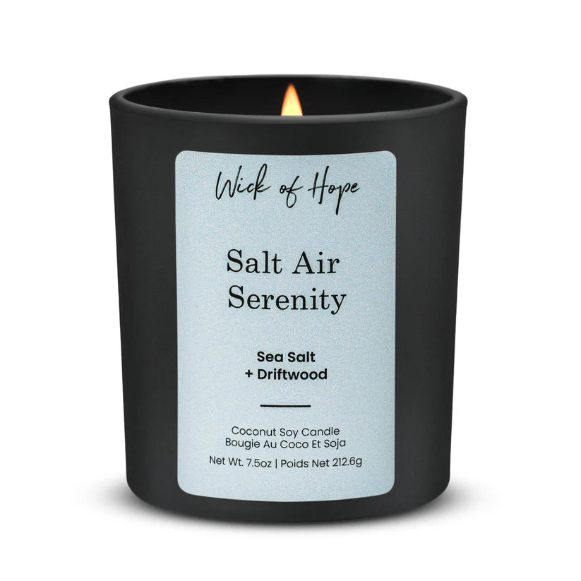 Salt Air Serenity Candle | Sea Salt + Driftwood