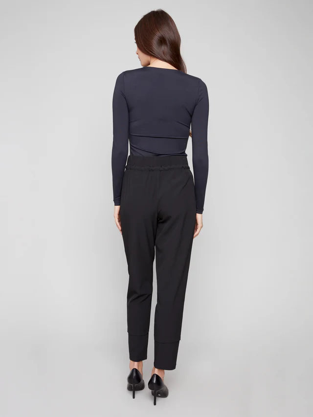 Charlie B - Black Techno Pants