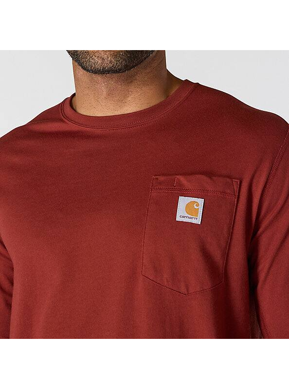 Carhartt - Force Relaxed Fit Long-Sleeve Pocket T-Shirt