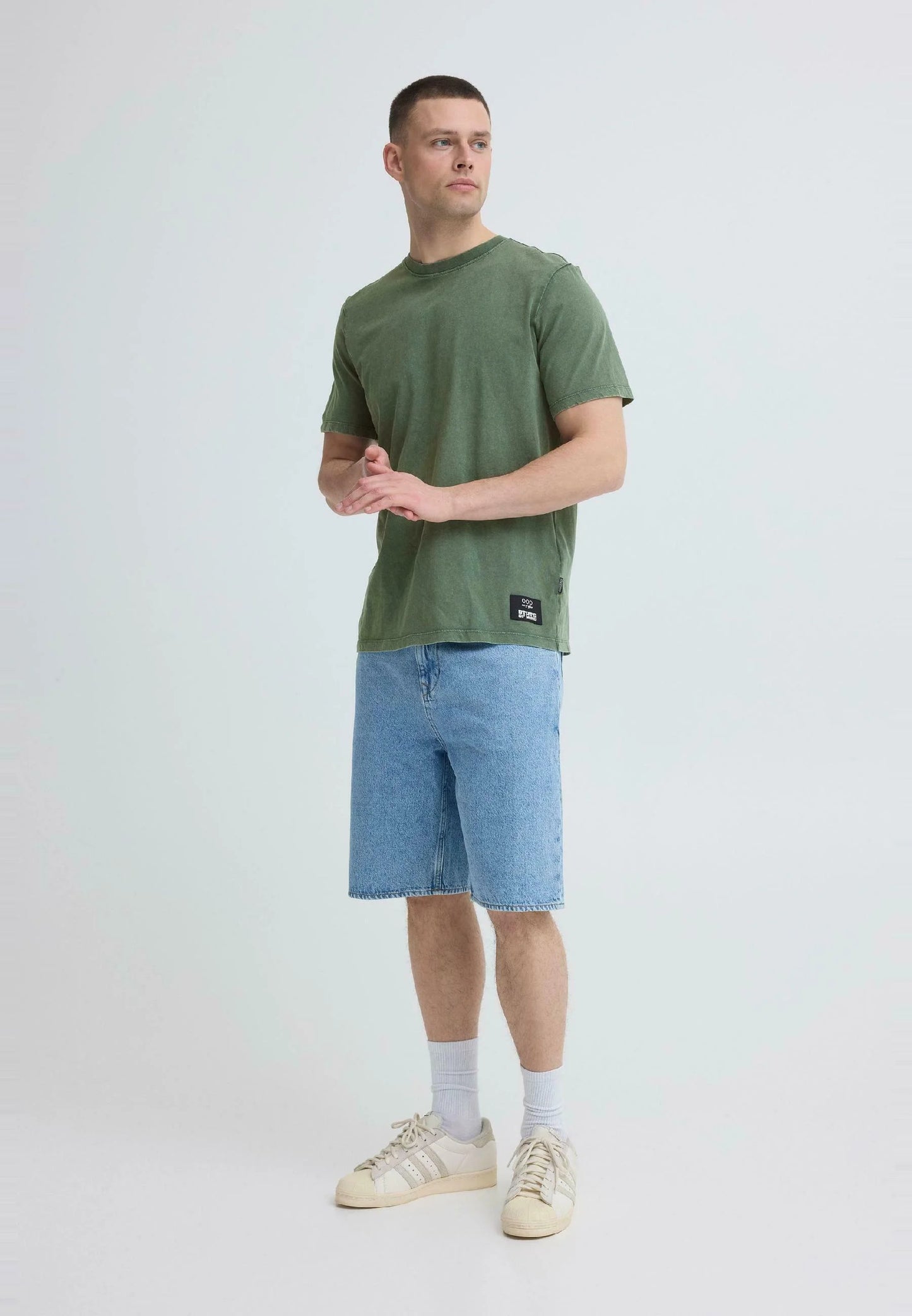 Basic T-shirt - duck green
