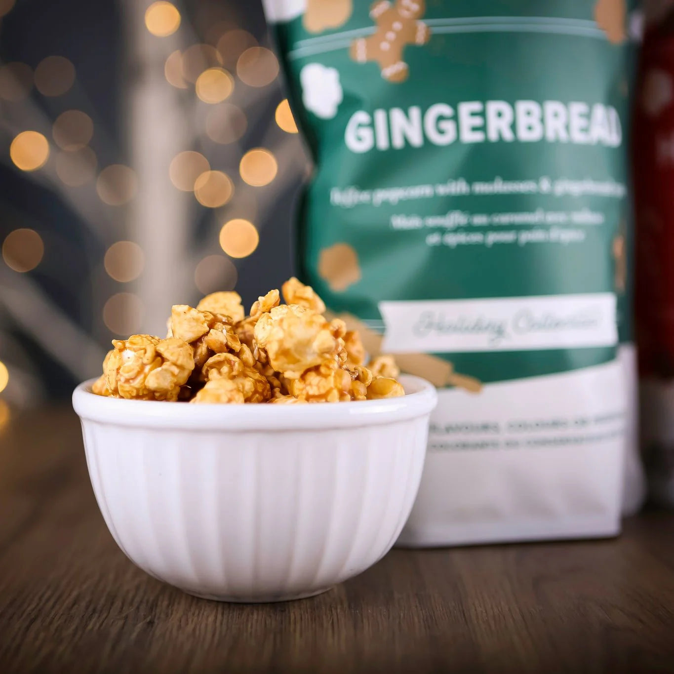 Gingerbread Toffee Popcorn