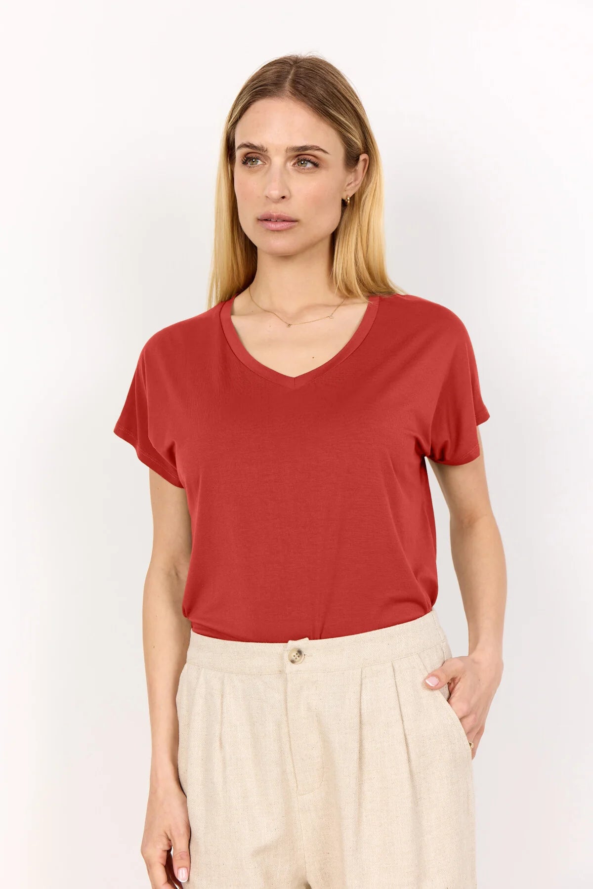 Soya Concept - Mineral Red T-Shirt