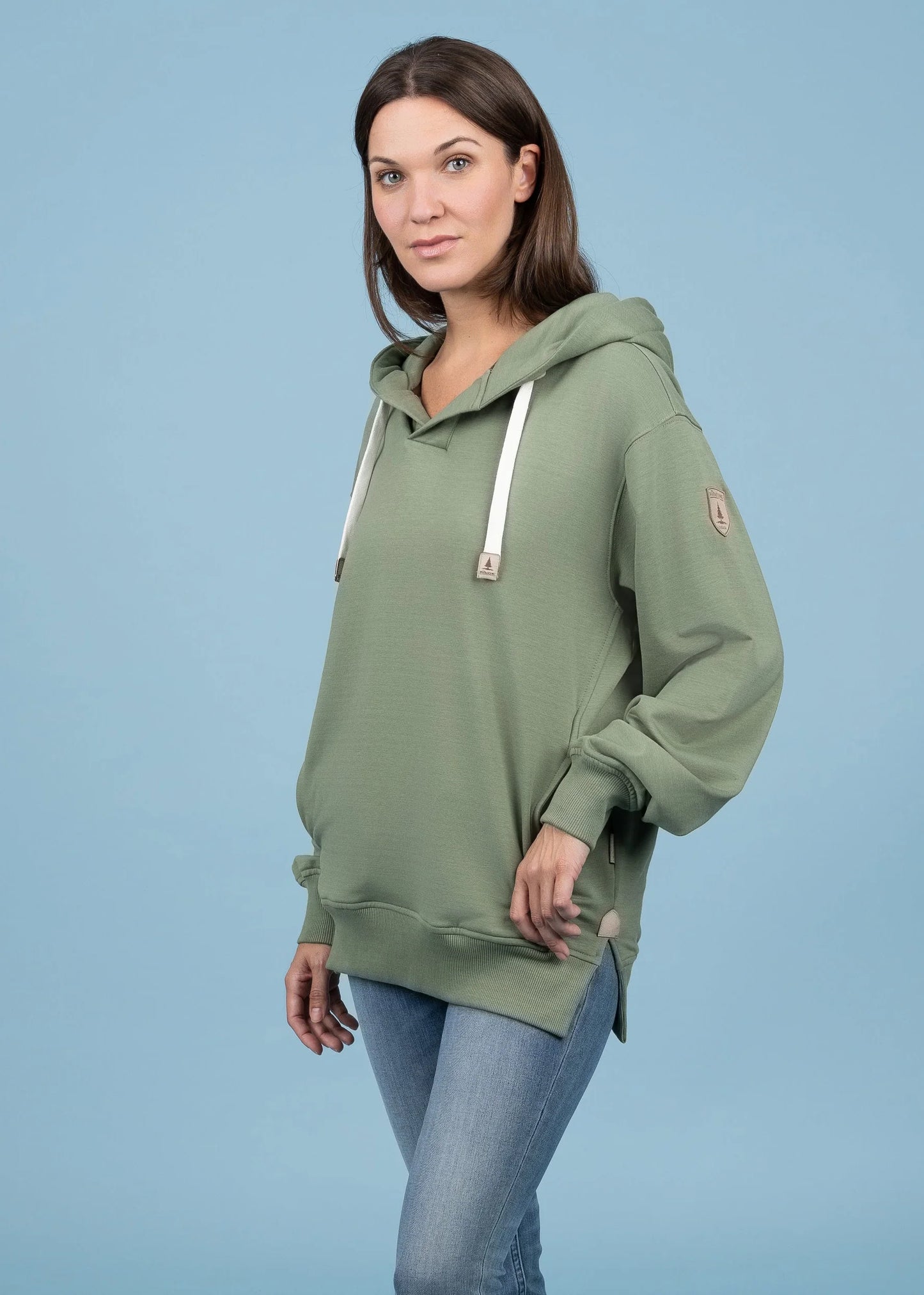 Hoodie - faded khaki