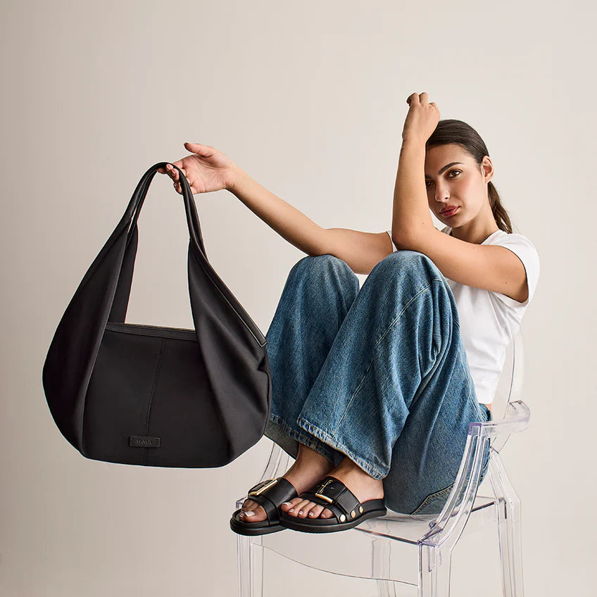 VICTORIA Nylon Shoulder Bag Tote