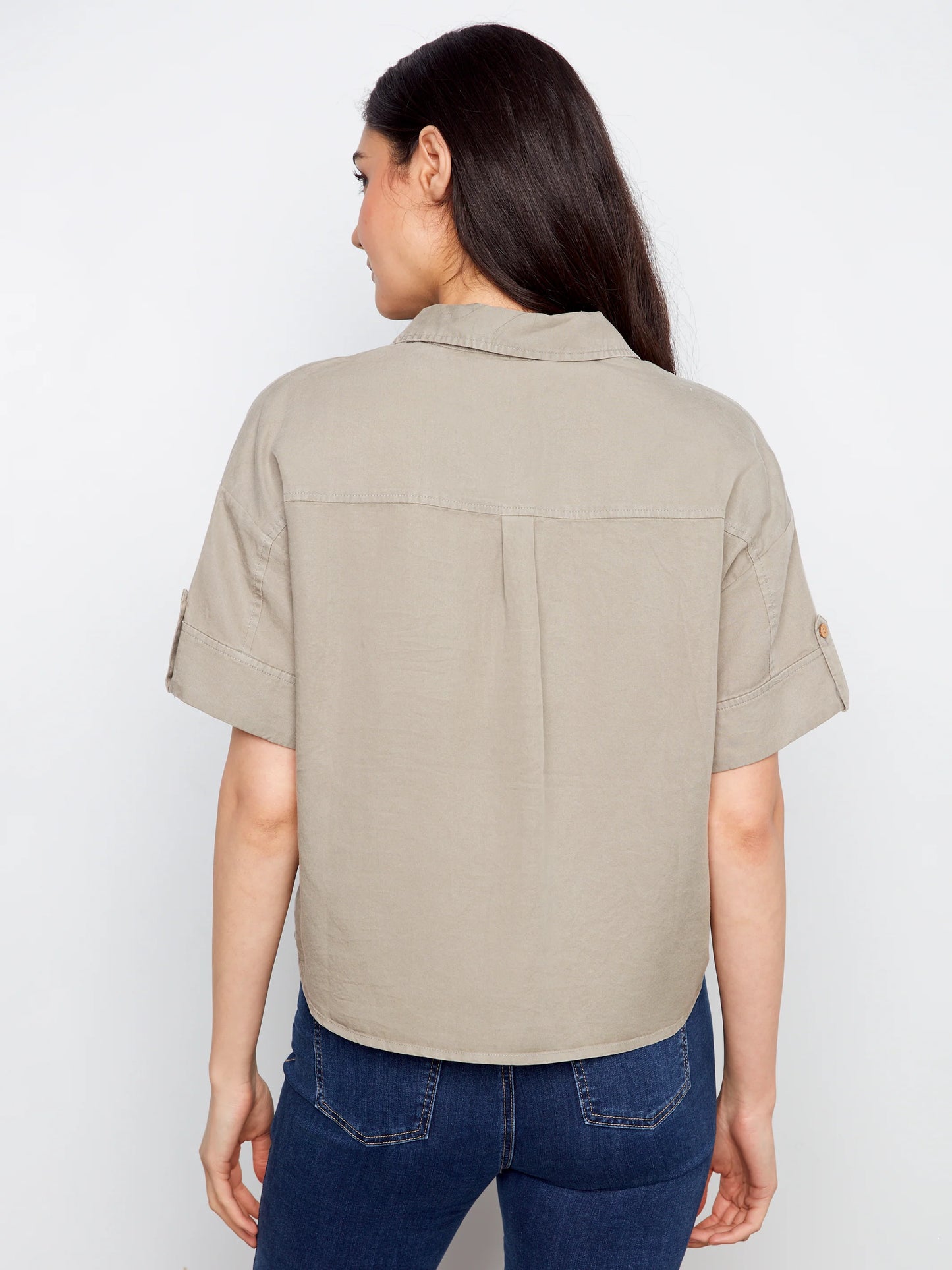 Tencel Button Up Shirt