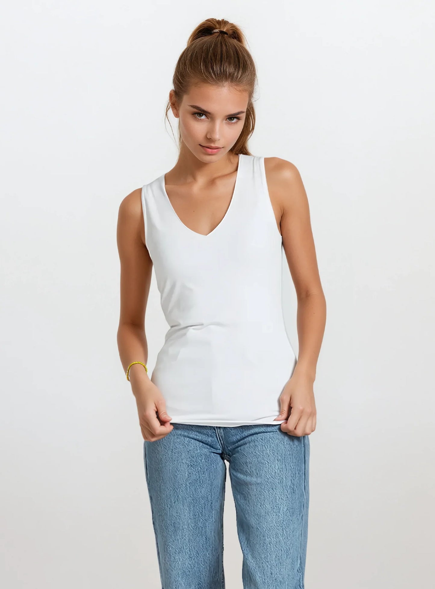 V-Neck Tank Top