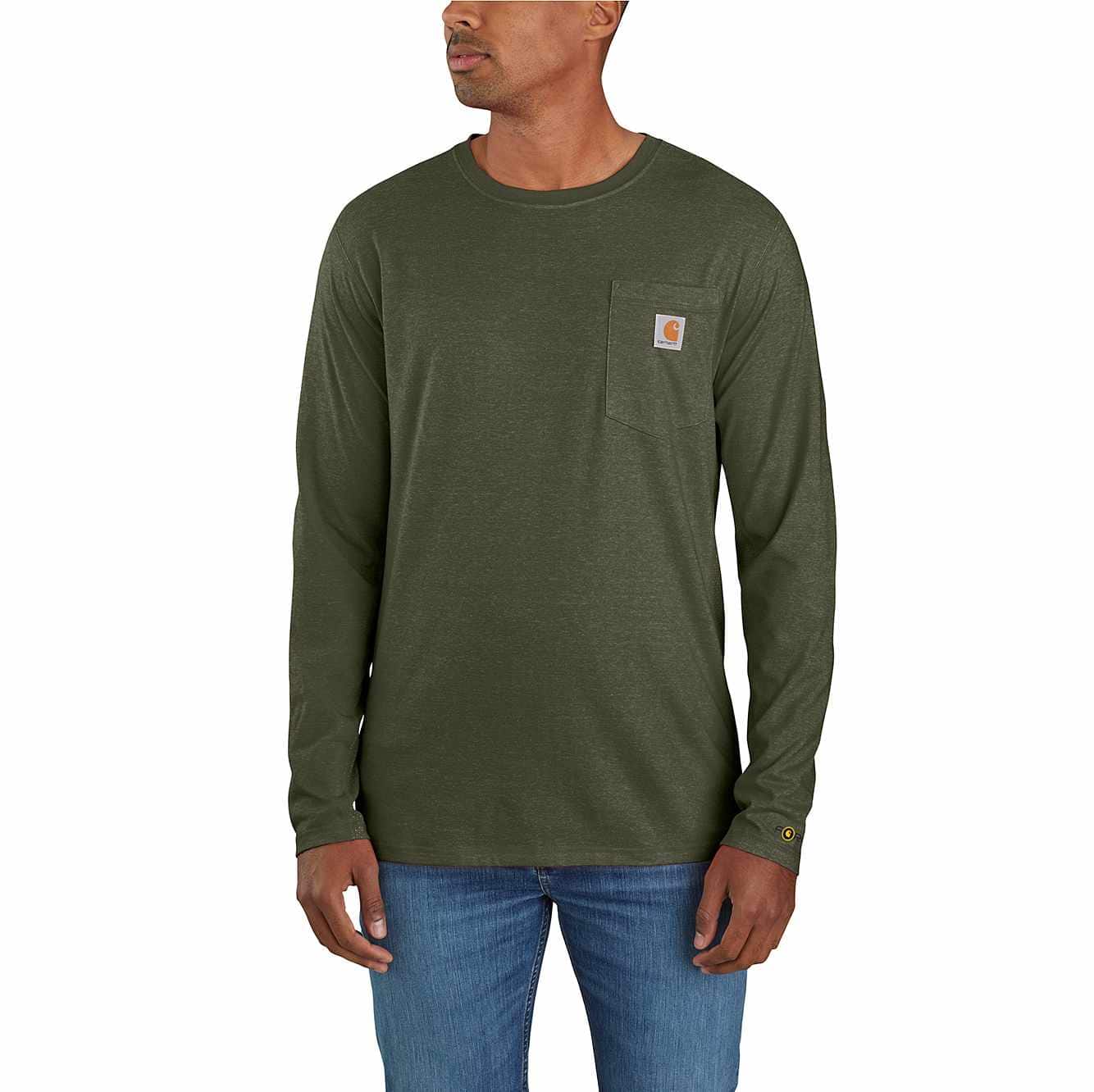 Carhartt - Force Relaxed Fit Long-Sleeve Pocket T-Shirt