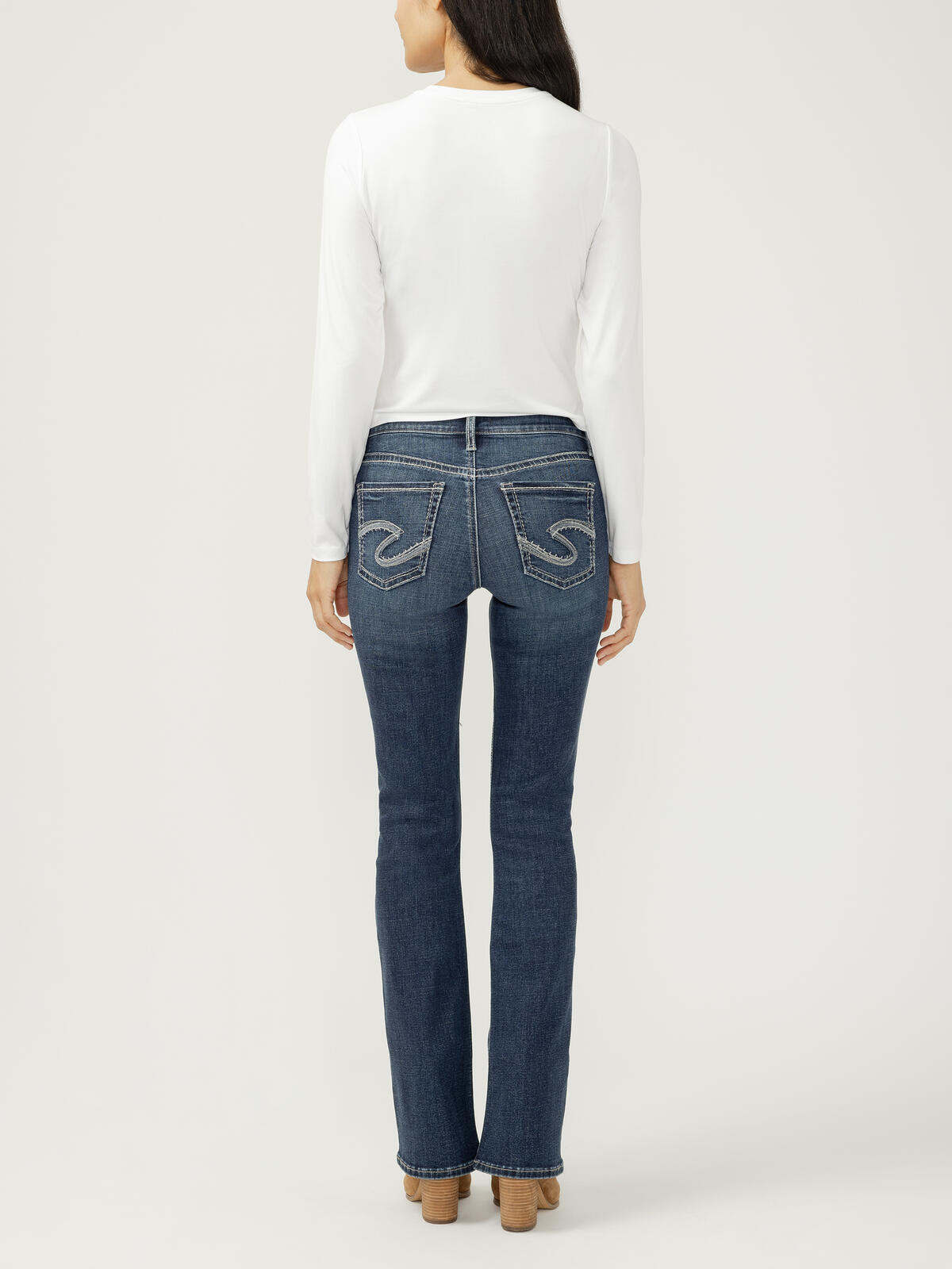 Suki Mid Rise Bootcut Jeans