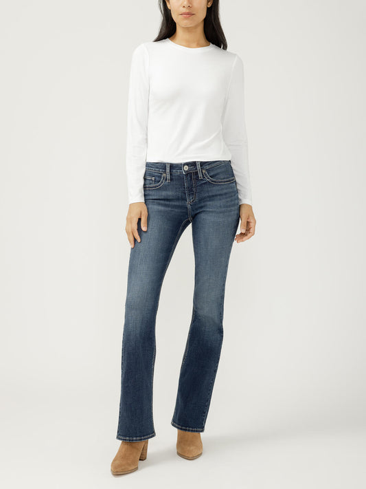 Suki Mid Rise Bootcut Jeans