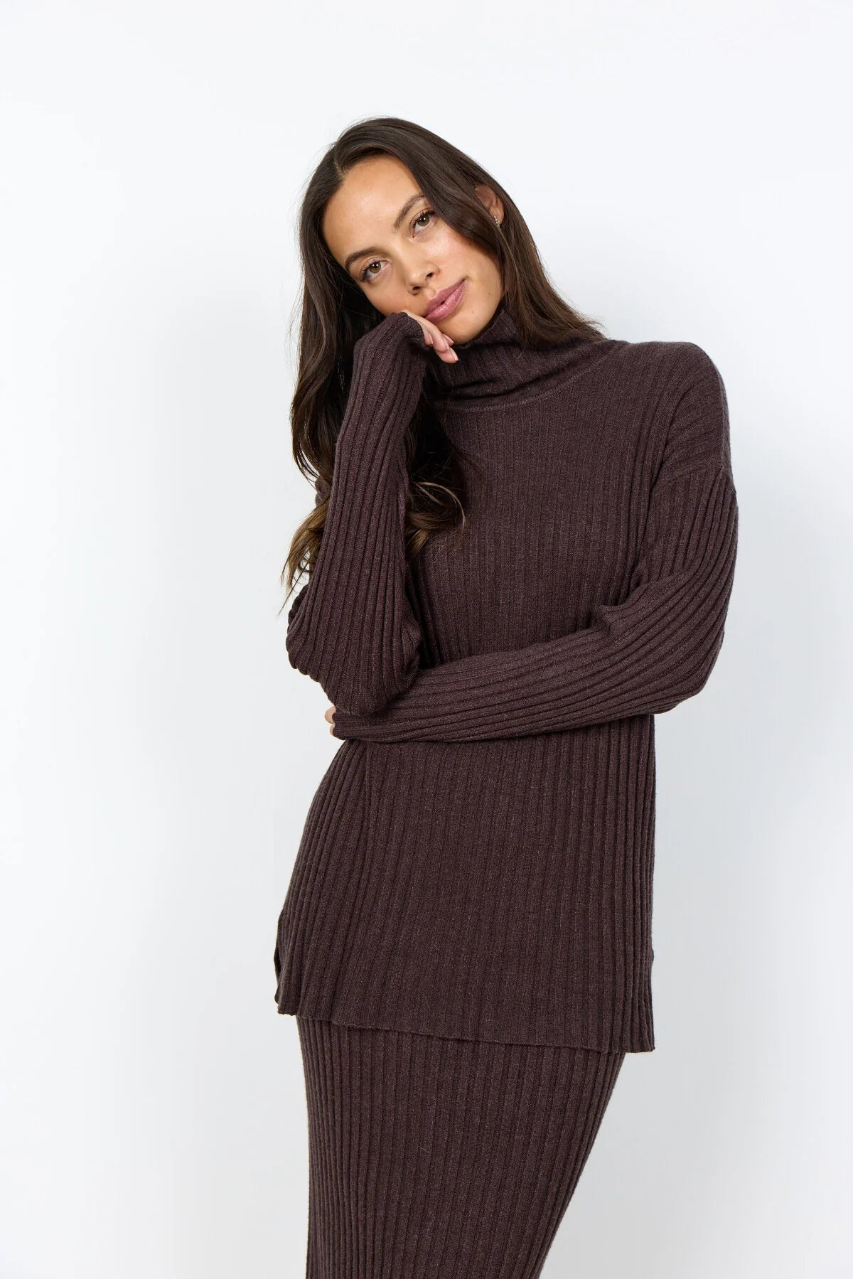 Pullover -  Dark plum