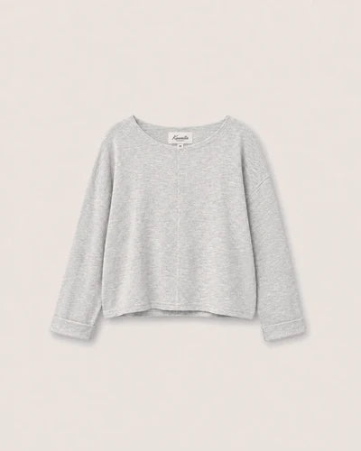 Sway Drawstring Pullover - Heather Grey