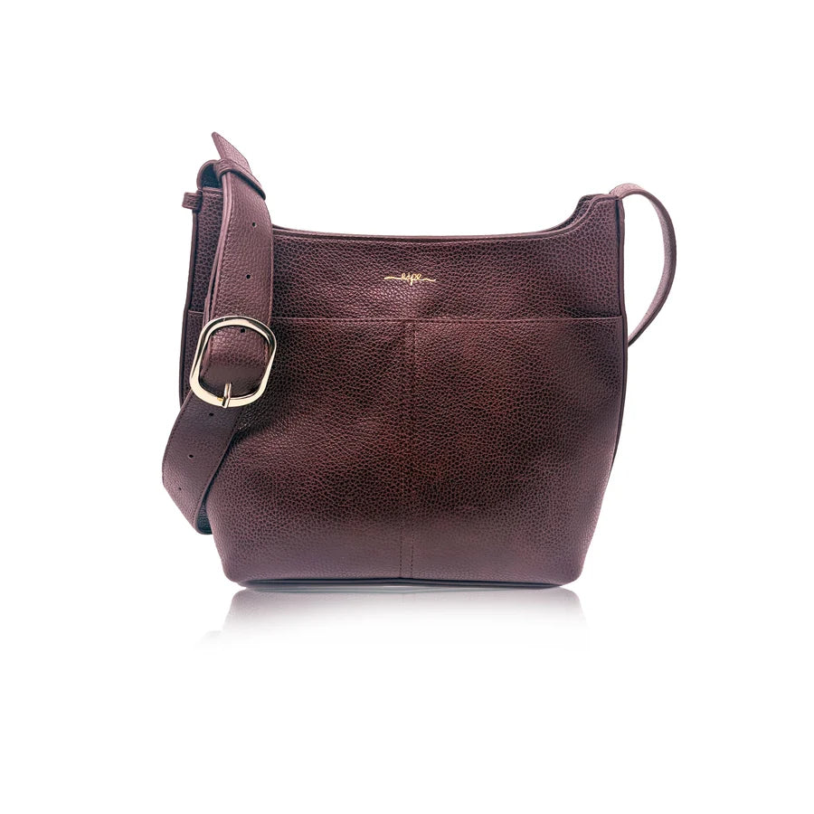 Olivia Crossbody in Brown