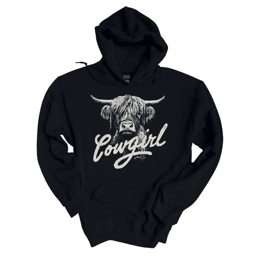 Cowgirl Hoodie in Black