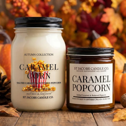 Caramel Corn Soy Candle