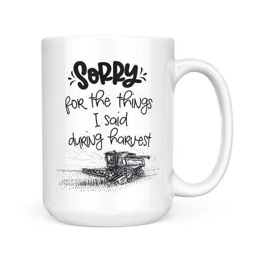 Sorry (Harvest)  - Mug