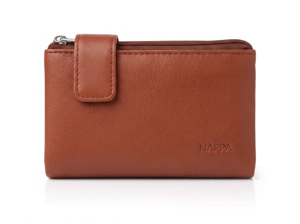 Mini Charlotte Small Wallet - Brandy