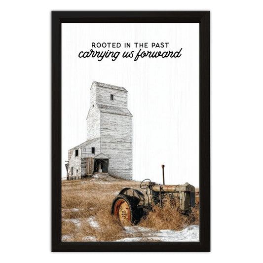 Rooted In The Past - Wood Sign