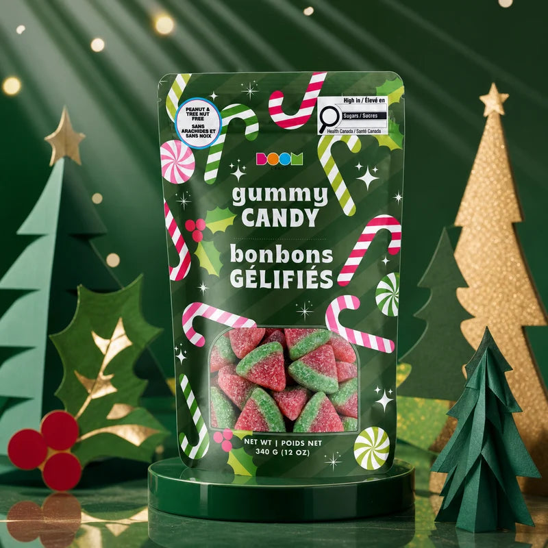 Green Candy Canes: Festive Holiday Candy