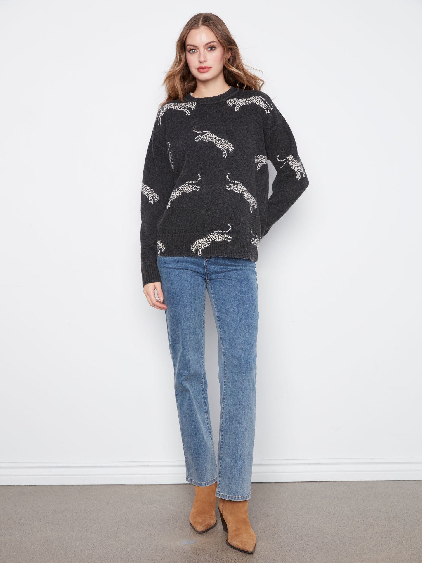 Printed Sweater - Wildcat