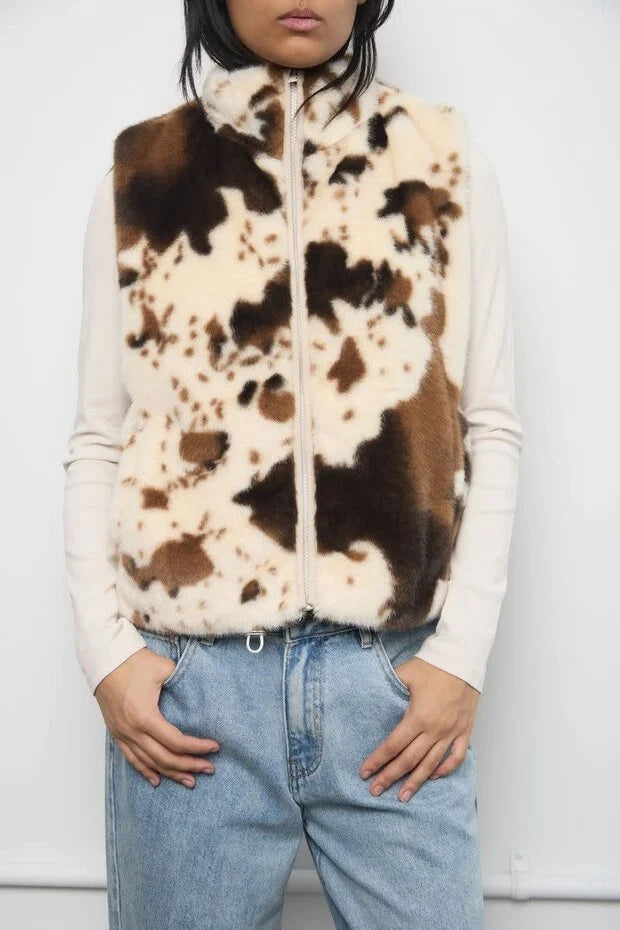 Murra Fauxfur Vest