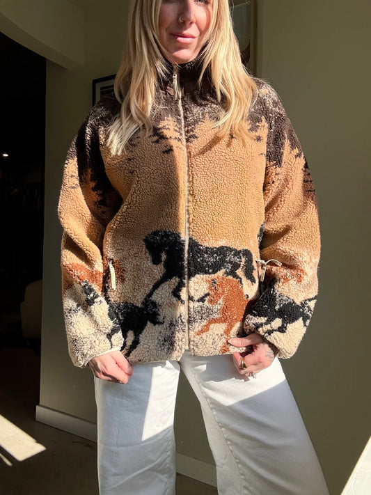 Wild Horses Sherpa Jacket