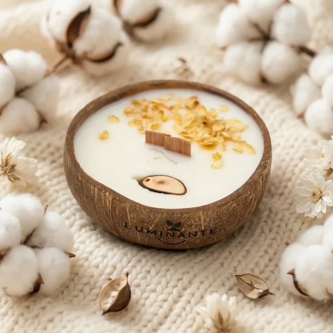 Cotton Flower candle