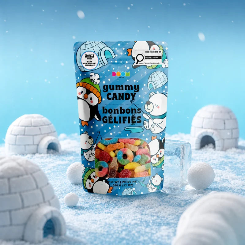 Fishing Polar Bears & Penguins Assorted Candy