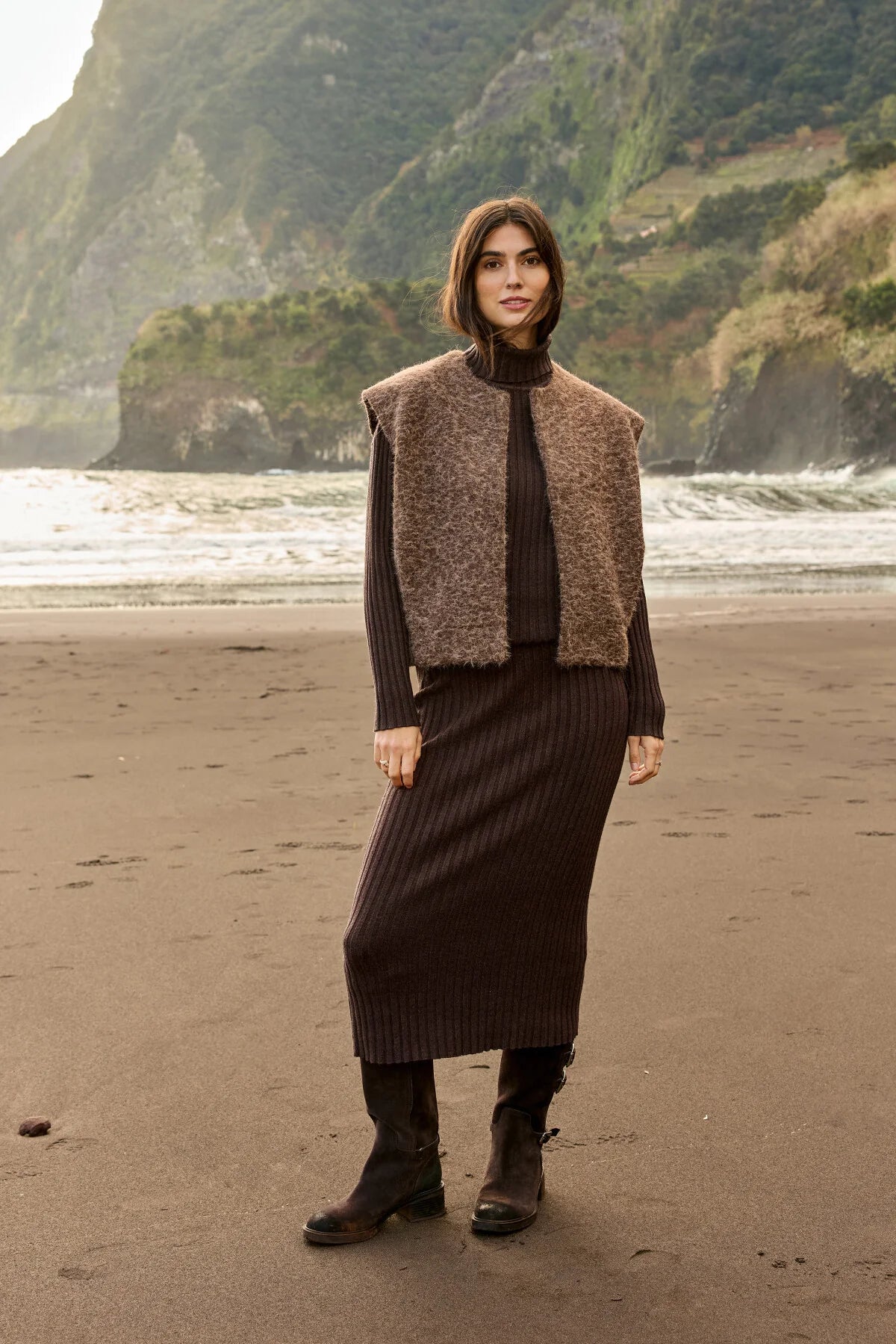 Skirt - Dark plum