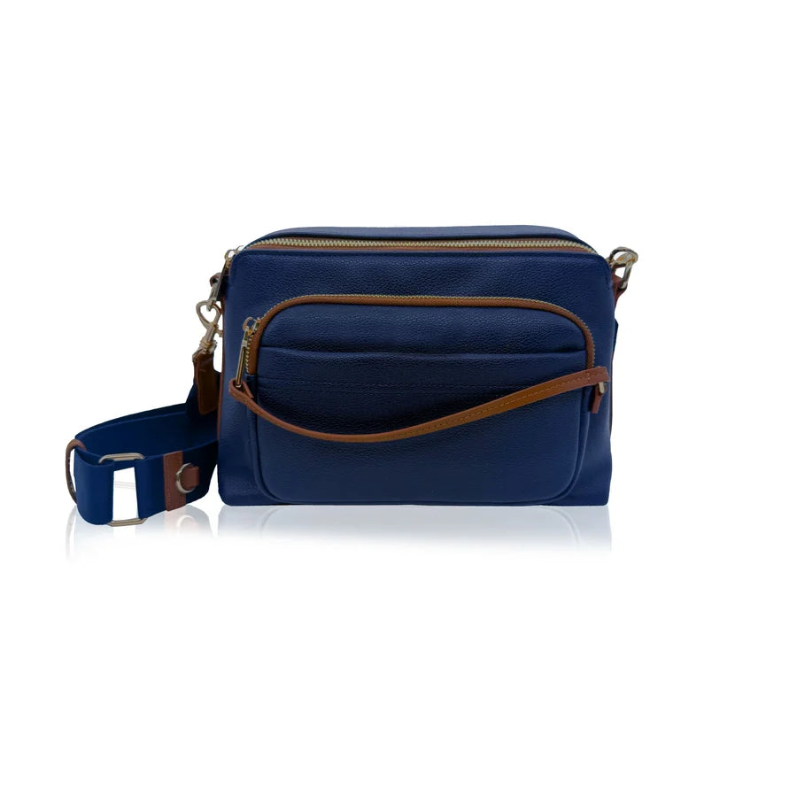 Lola Crossbody Bag in Blue