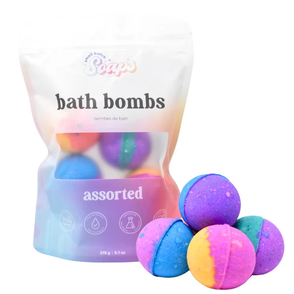 Rainbow Bath Bomb Bag - 5 Pack