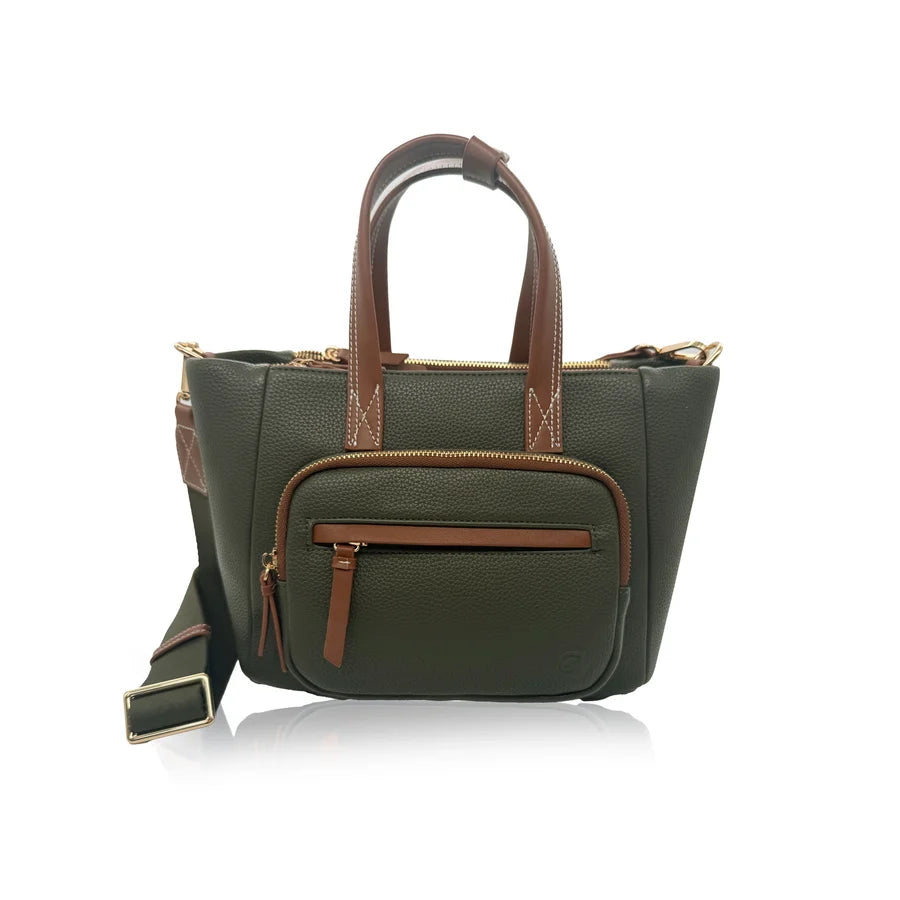 Harper Tote Crossbody in Green