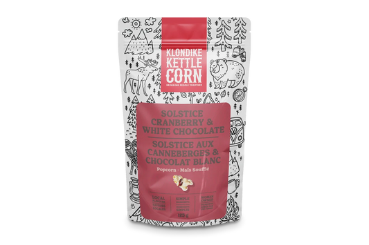 Solstice Cranberry & White Chocolate Popcorn