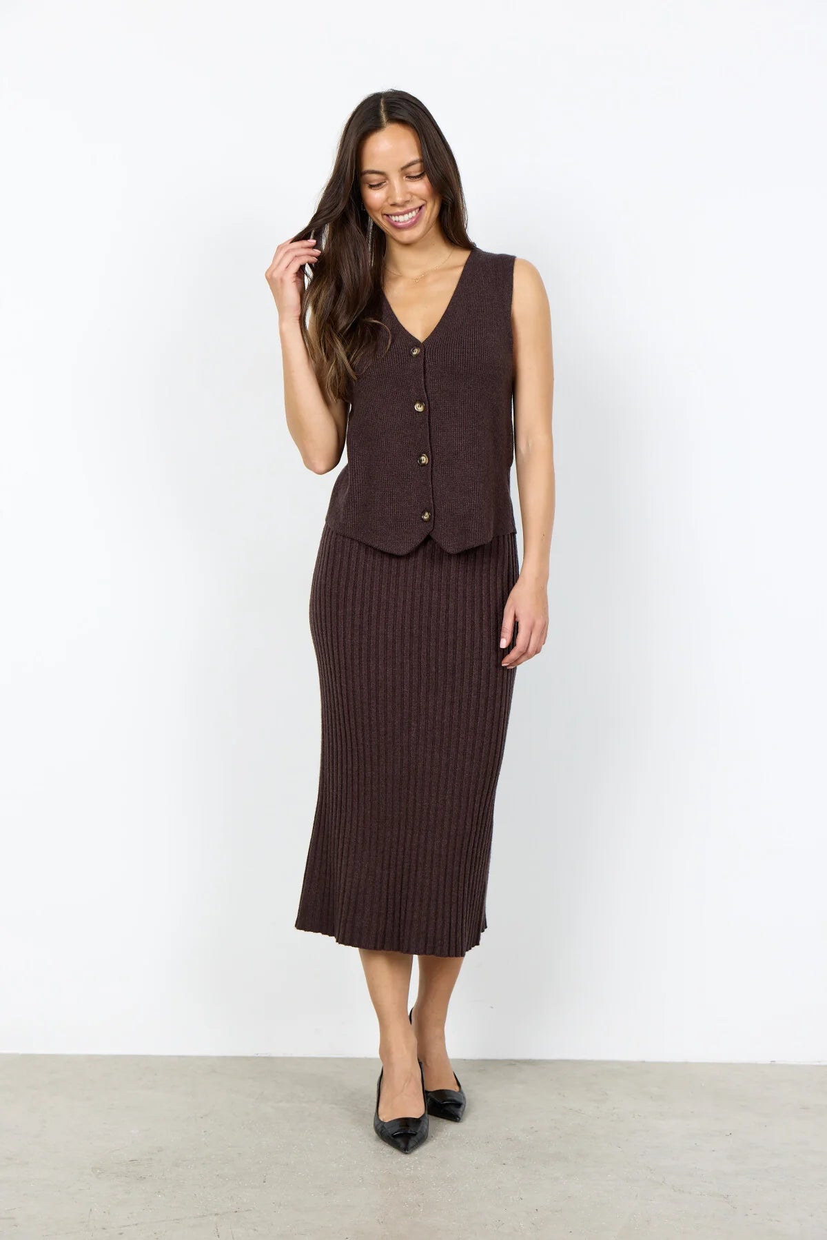 Skirt - Dark plum
