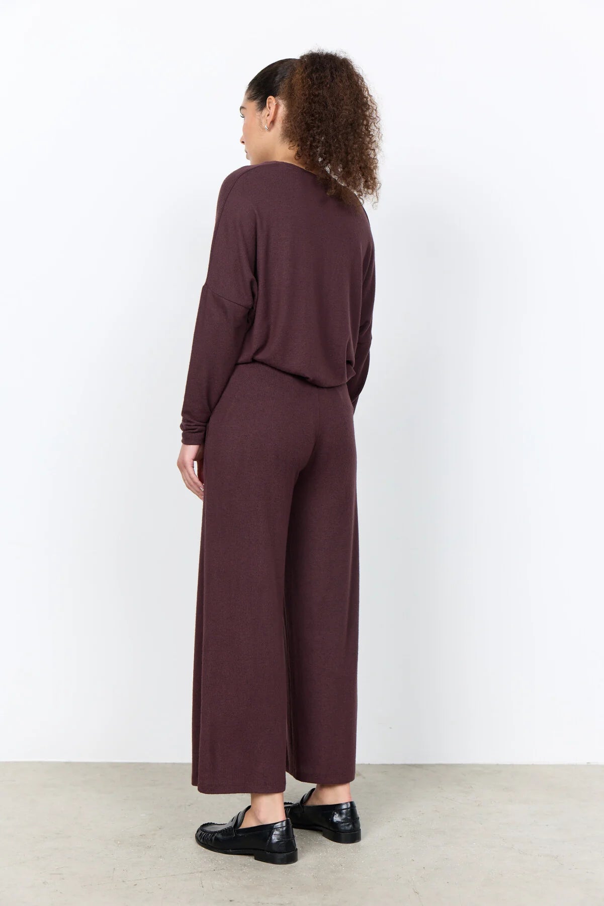 Pants -  Dark plum