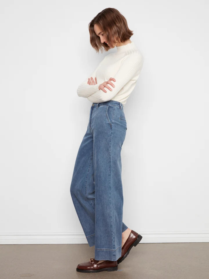 Tencel Wide Leg Pants