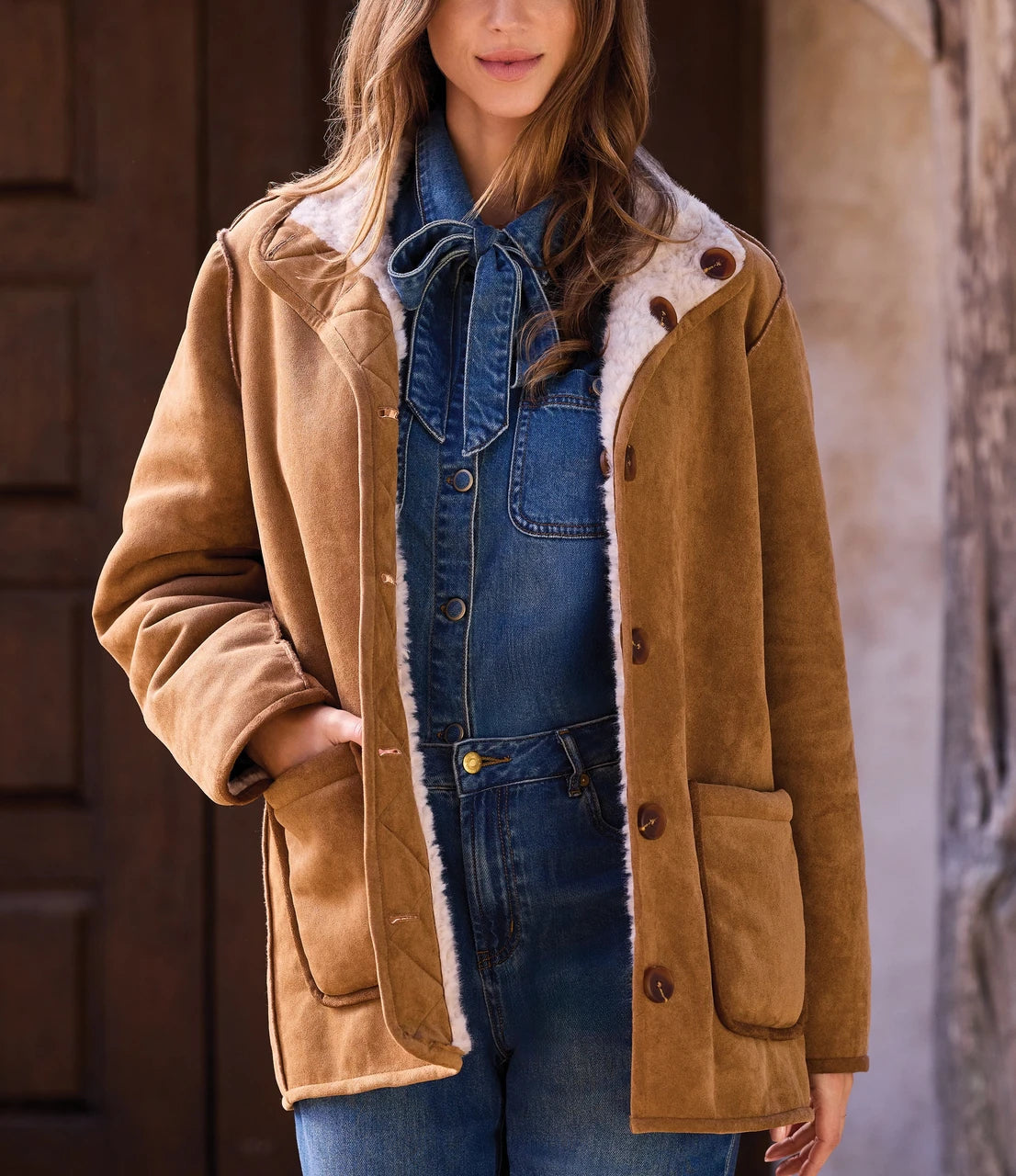 Long Sleeve Reversible Coat