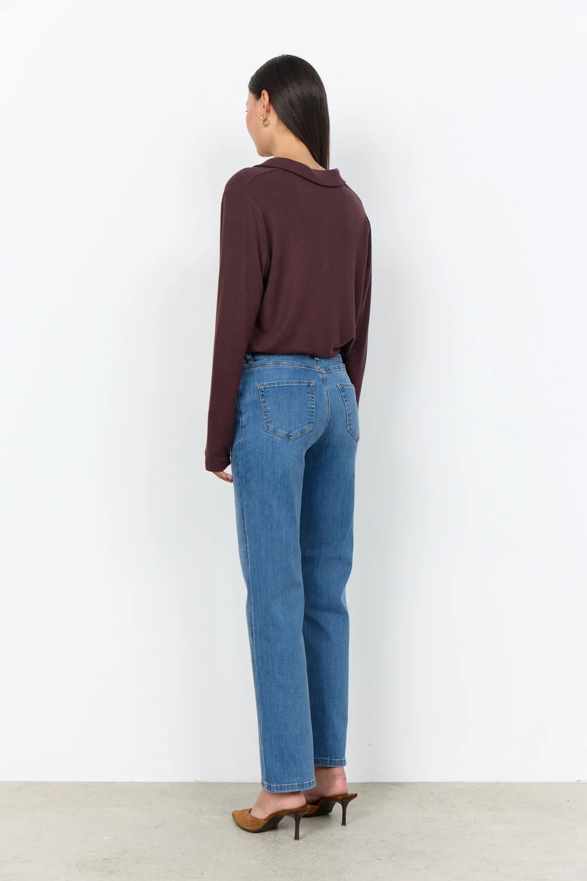 Blouse  - Dark plum