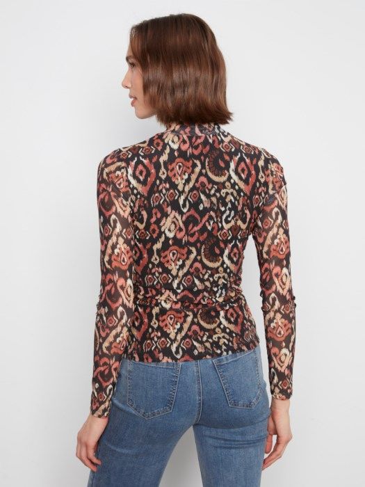 Long Sleeve Mock Top