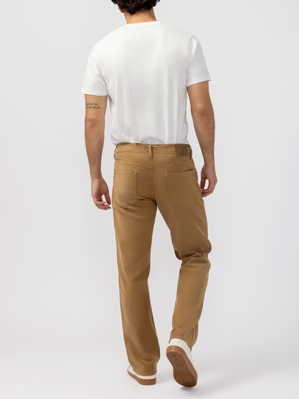 Grayson Classic Fit Straight Leg Knit Flex Jeans