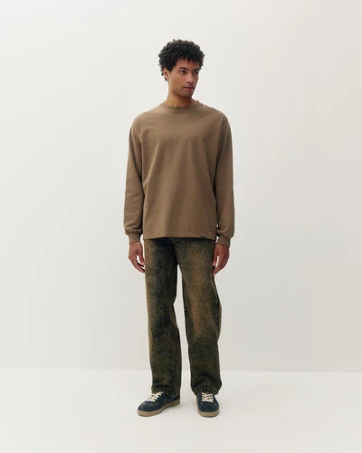 L/S Final Boss Tee - Taupe