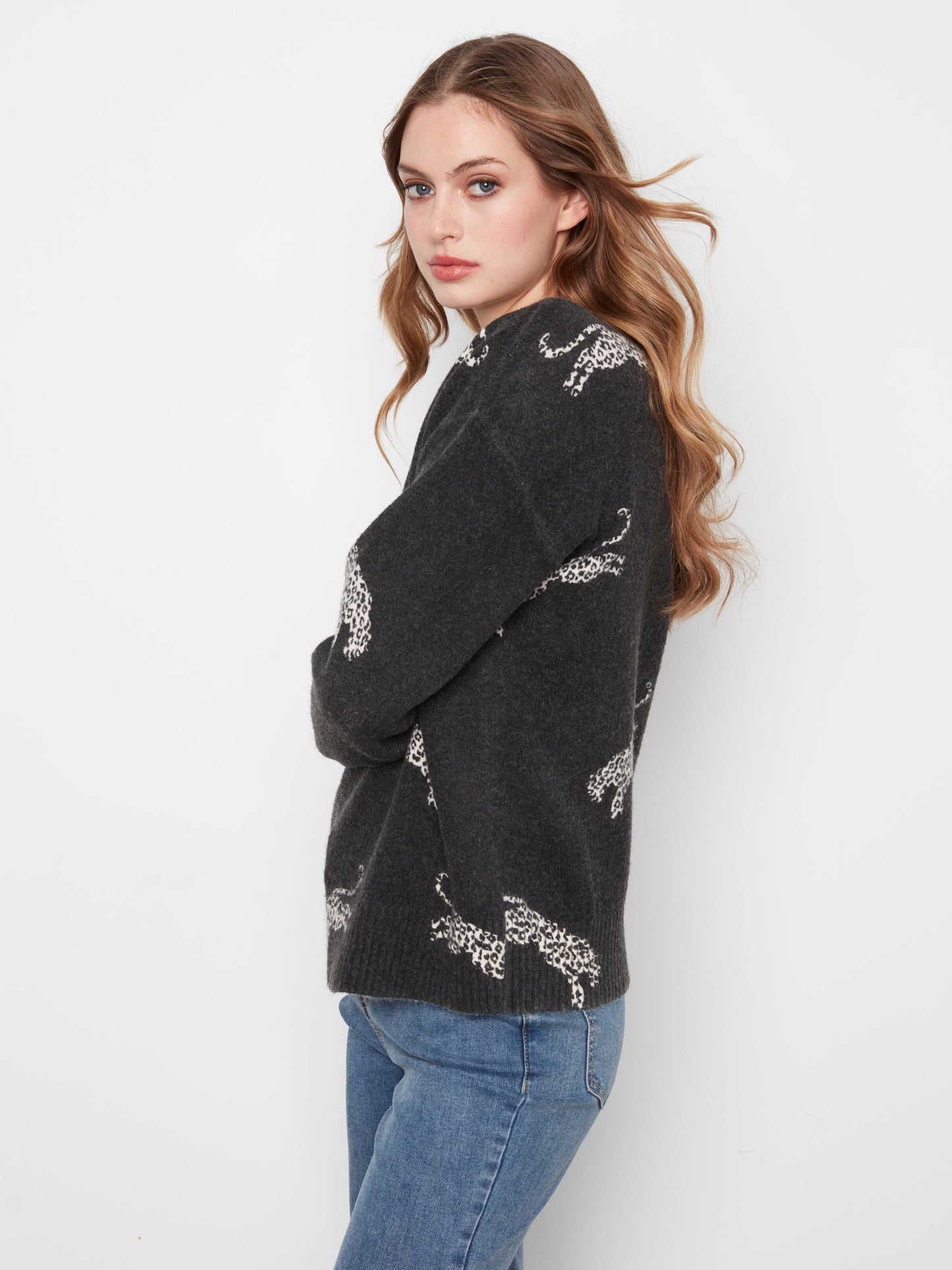 Printed Sweater - Wildcat