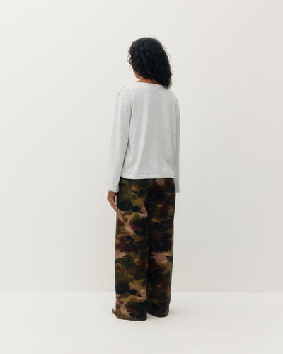 Sway Drawstring Pullover - Heather Grey