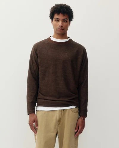 Marled Thermal - Brown